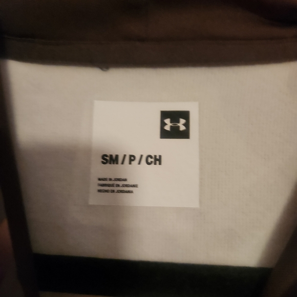 Under Armour Camouflage Hoodie with U.S. LBM Logo Size Small NWT - Picture 5 of 7